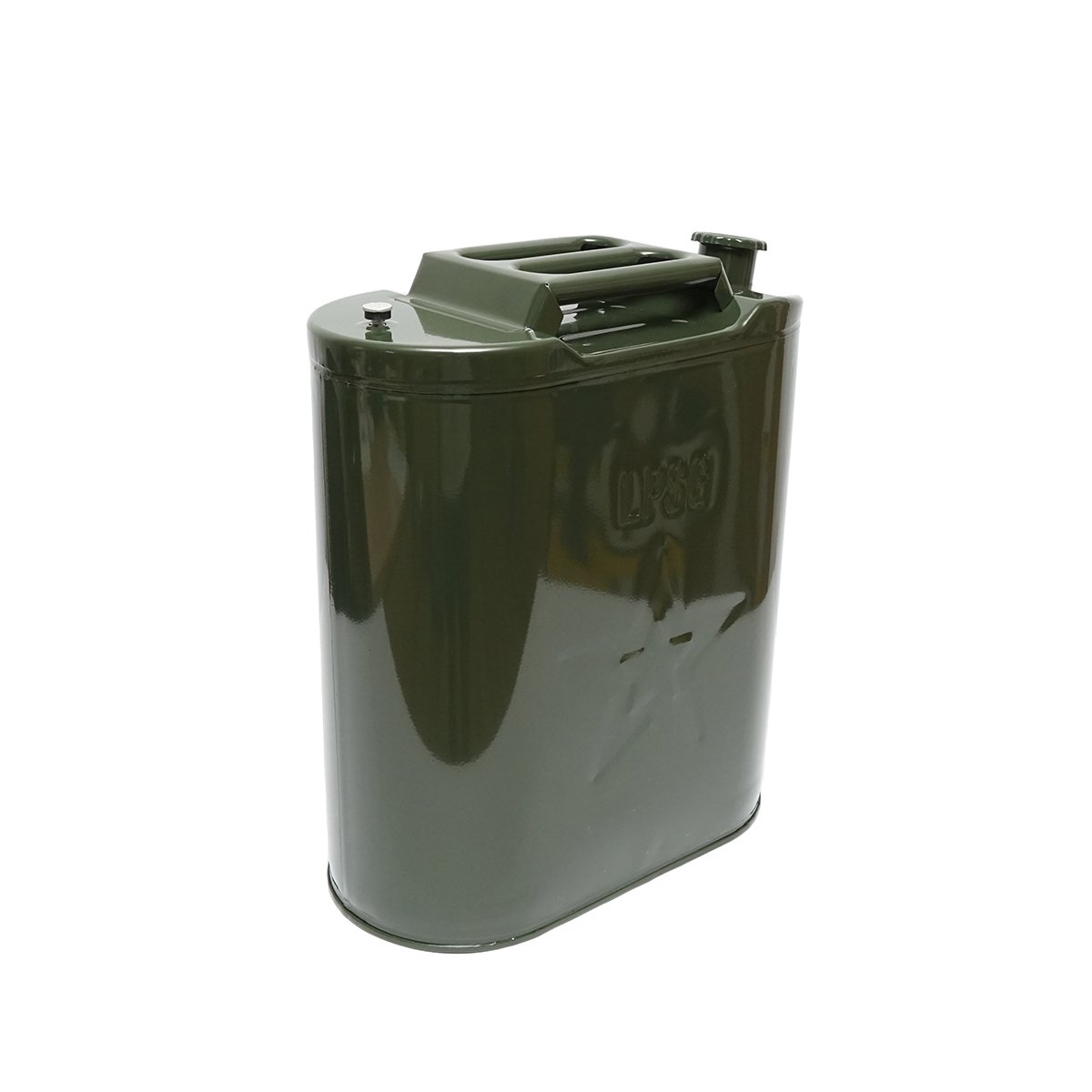 Canistra metal 30L cu dop insurubabil